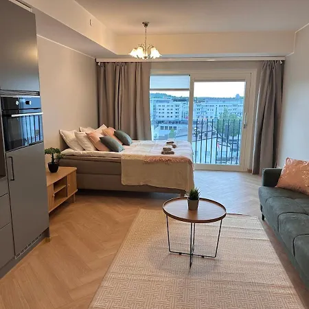 Apartamento Tyylikaes Uusi Keskustastudio & Kuntosali